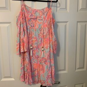 COPY - EUC cold shoulder Lilly dress
